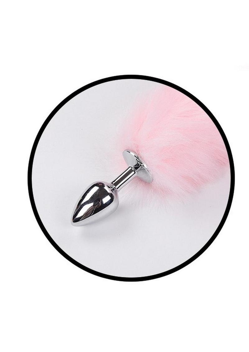 Light Up Foxy Tail Silicone Butt Plug
